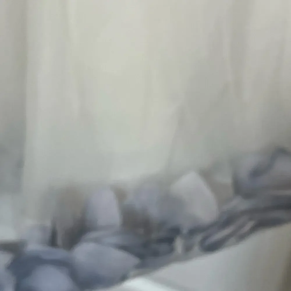 David’s Bridal Trapped Tulle White Blue Sz 14. Jr Bridesmaid or Flower Girl $84